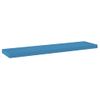 Estante Flotante De Pared Azul Mdf 90x23,5x3,8 Cm Vidaxl