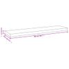 Estante Flotante De Pared Azul Mdf 90x23,5x3,8 Cm Vidaxl