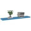 Estante Flotante De Pared Mdf Azul 120x23,5x3,8 Cm Vidaxl