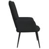 Silla De Relajación De Tela Negro Vidaxl