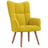 Sillón De Relax De Terciopelo Amarillo Mostaza Vidaxl