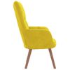 Sillón De Relax De Terciopelo Amarillo Mostaza Vidaxl