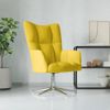 Sillón De Relax De Terciopelo Amarillo Mostaza Vidaxl