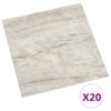 Tarimas De Suelo Autoadhesivas 20 Uds Pvc Beige 1,86 M² Vidaxl