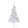 Árbol De Navidad Artificial Con Luces Y Bolas 380 Ramas 150 Cm Vidaxl