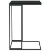 Mesa Auxiliar De Madera Contrachapada Negro 40x30x59 Cm Vidaxl