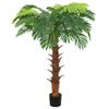 Palmera Cycas Artificial Con Macetero 160 Cm Verde Vidaxl