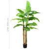 Árbol Bananero Artificial Con Macetero 300 Cm Verde Vidaxl