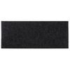 Alfombrilla Autoadhesiva Escalera 15 Uds Negro 60x25 Cm Vidaxl