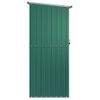 Cobertizo De Jardín Acero Galvanizado Verde 180,5x97x209,5 Cm Vidaxl