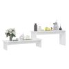 Mueble Para Tv Madera Contrachapada Blanco 180x30x43 Cm Vidaxl