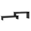 Mueble Para Tv Madera Contrachapada Negro Brillante 180x30x43cm Vidaxl