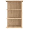 Armario Auxiliar Madera Contrachapada Roble Sonoma 35x35x55 Cm Vidaxl