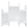 Armario Auxiliar De Aglomerado Blanco 60x26x60 Cm Vidaxl