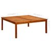 Mesa De Centro De Jardín Madera Maciza De Acacia 110x110x45 Cm Vidaxl