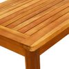 Mesa De Centro De Jardín Madera Maciza De Acacia 70x40x36 Cm Vidaxl