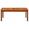 Mesa De Centro De Jardín Madera Maciza De Acacia 110x60x45 Cm Vidaxl