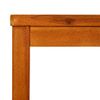 Mesa De Centro De Madera Maciza De Acacia 60x60x45 Cm Vidaxl