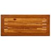 Mesa Consola De Jardín Madera Maciza De Acacia 80x35x75 Cm Vidaxl