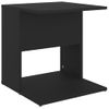 Mesa Auxiliar De Aglomerado Negro 45x45x48 Cm Vidaxl