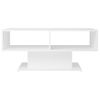 Mesa De Centro Madera Contrachapada Blanco 103,5x50x44,5 Cm Vidaxl