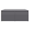 Mesa De Centro Madera Contrachapada Gris Brillante 80x80x31 Cm Vidaxl