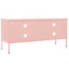 Mueble Para Tv De Acero Rosa 105x35x50 Cm