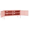 Mueble Para Tv De Acero Rosa 105x35x50 Cm