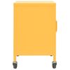 Armario De Almacenamiento Acero Amarillo Mostaza 60x35x56 Cm Vidaxl