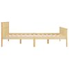 Estructura De Cama Madera Maciza De Pino 140x200 Cm Vidaxl