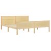 Estructura De Cama De Madera Maciza De Pino 180x200 Cm Vidaxl