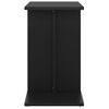 Mesa Auxiliar De Madera Contrachapada Negro 50x30x50 Cm Vidaxl