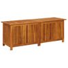 Caja De Almacenaje De Jardín Madera Maciza Acacia 150x50x58 Cm Vidaxl