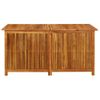 Caja De Almacenaje De Jardín Madera Maciza Acacia 150x80x75 Cm Vidaxl