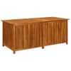 Caja De Almacenaje De Jardín Madera Maciza Acacia 175x80x75 Cm Vidaxl