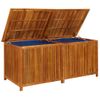 Caja De Almacenaje De Jardín Madera Maciza Acacia 175x80x75 Cm Vidaxl