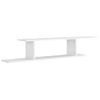 Estante De Pared Para Tv Madera Contrachapada 125x18x23 Cm Vidaxl