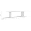 Estante De Pared Para Tv Madera Contrachapada 125x18x23 Cm Vidaxl