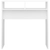 Mesa Consola De Aglomerado Blanco 78x30x80 Cm Vidaxl