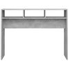 Mesa Consola De Aglomerado Gris Hormigón 105x30x80 Cm Vidaxl