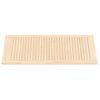 Puerta De Armario De Lamas 2 Uds Madera De Pino 99,3x39,4 Cm Vidaxl