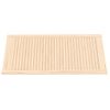 Puerta De Armario De Lamas 2 Uds Madera De Pino 99,3x49,4 Cm Vidaxl