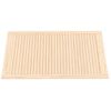 Puerta De Armario De Lamas 2 Uds Madera De Pino 99,3x59,4 Cm Vidaxl