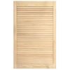 Puertas Tipo Persiana 4 Uds Madera Maciza De Pino 99,3x59,4cm