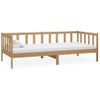 Sofá Cama Madera Maciza De Pino Marrón Miel 90x200 Cm Vidaxl