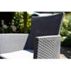 Silla De Comedor De Jardã­n 2 Uds Iowa Gris Grafito Allibert