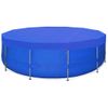 Cubierta De Piscina 2 Unidades Redonda Pe 540 Cm 90 G/m² Vidaxl