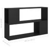 Librería De Madera Contrachapada Negro 100x24x63 Cm Vidaxl