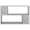 Librería De Madera Contrachapada Gris Hormigón 100x24x63 Cm Vidaxl