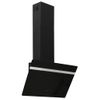 Campana Extractora Pared Acero Y Vidrio Templado Negro 60 Cm Vidaxl